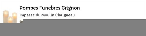 Avis de décès - Noirmoutier-en-L'île - Pompes Funebres Grignon