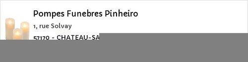 Avis de décès - Philippsbourg - Pompes Funebres Pinheiro