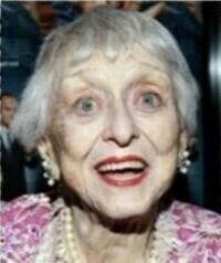 Funérailles : Celeste HOLM 29 avril 1917 - 15 juillet 2012