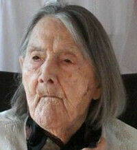 Décès : Marcelle NARBONNE 25 mars 1898 - 1 janvier 2012