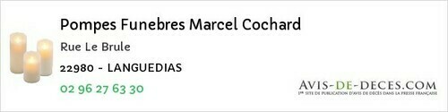 Avis de décès - La Motte - Pompes Funebres Marcel Cochard