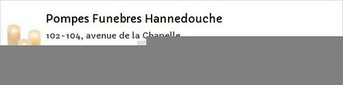 Avis de décès - Hervilly - Pompes Funebres Hannedouche